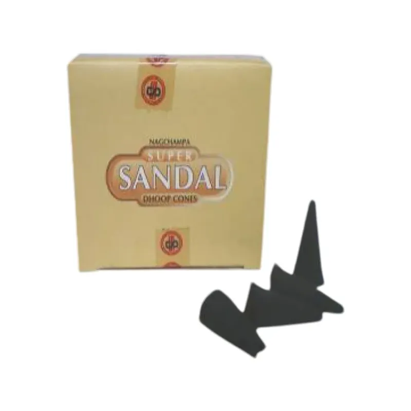 INCIENSO CONOS SUPER SANDAL Caja 12 unidades. SOLO SE VENDE POR CAJA