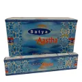 INCIENSO (SATYA) AASTHA 15G CAJA 12U Caja 12 unidades. SOLO SE VENDE POR CAJA