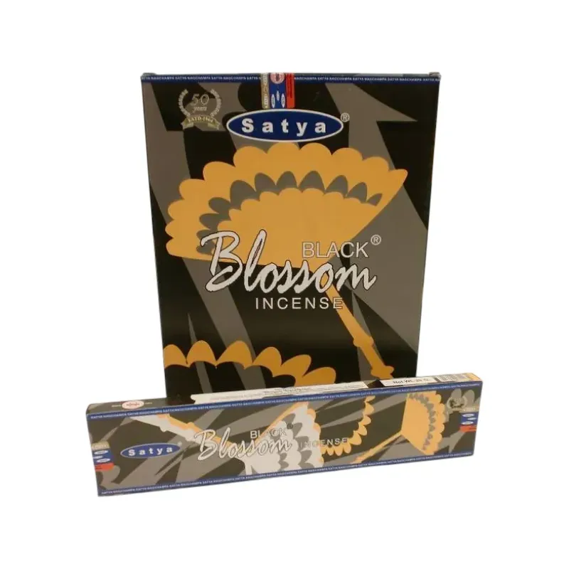 INCIENSO BLACK BLOSSOM 30 GR. Caja 12 unidades. SOLO SE VENDE POR CAJA