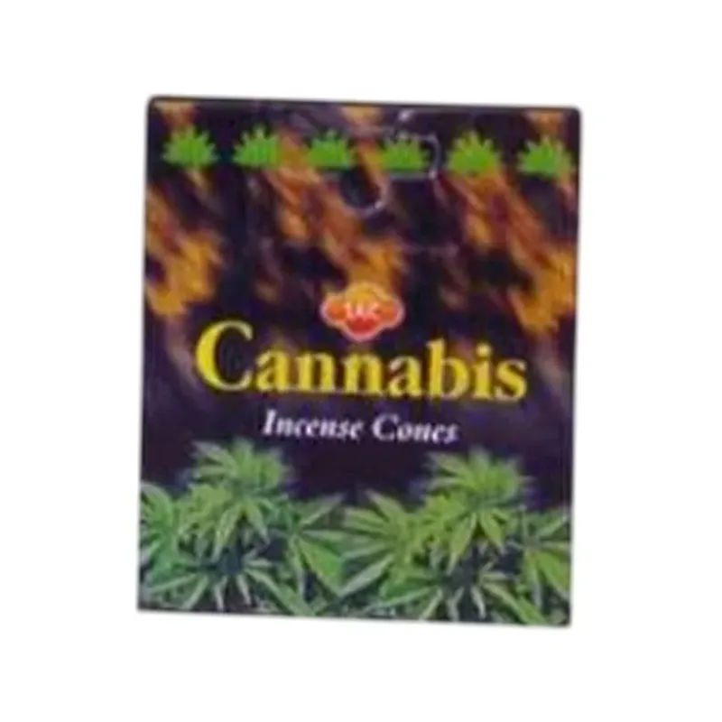 INCIENSO (SAC) CONOS CANNABIS CAJA 6U Caja 12 unidades. SOLO SE VENDE POR CAJA