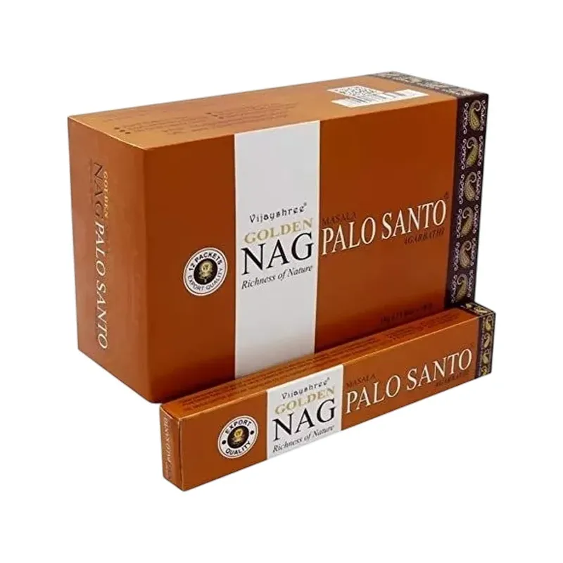 INCIENSO (GOLDEN NAG) PALO SANTO Caja 12 uds (SÓLO SE VENDE POR CAJA)