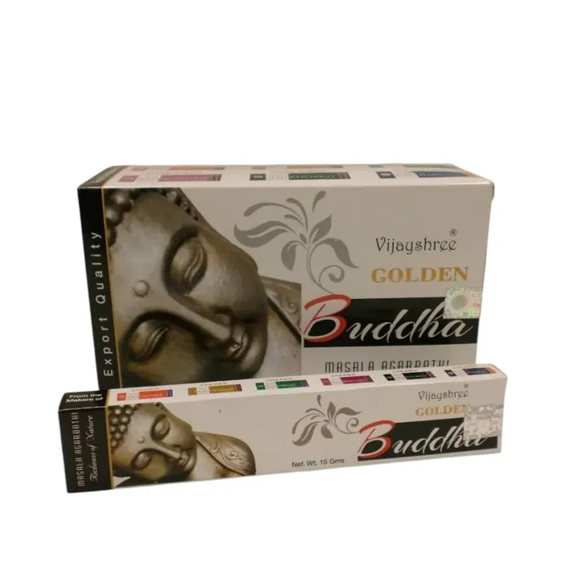 INCIENSO (GOLDEN NAG) BUDDHA 15GR Caja 12 uds (SÓLO SE VENDE POR CAJA)