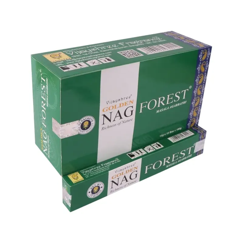 INCIENSO (GOLDEN NAG) FOREST Caja 12 uds (SÓLO SE VENDE POR CAJA)