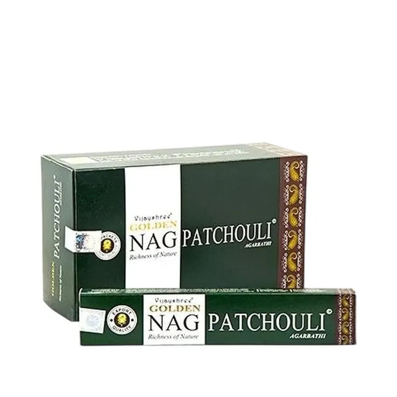 INCIENSO (GOLDEN NAG) PATCHOULI Caja 12 uds (SÓLO SE VENDE POR CAJA)