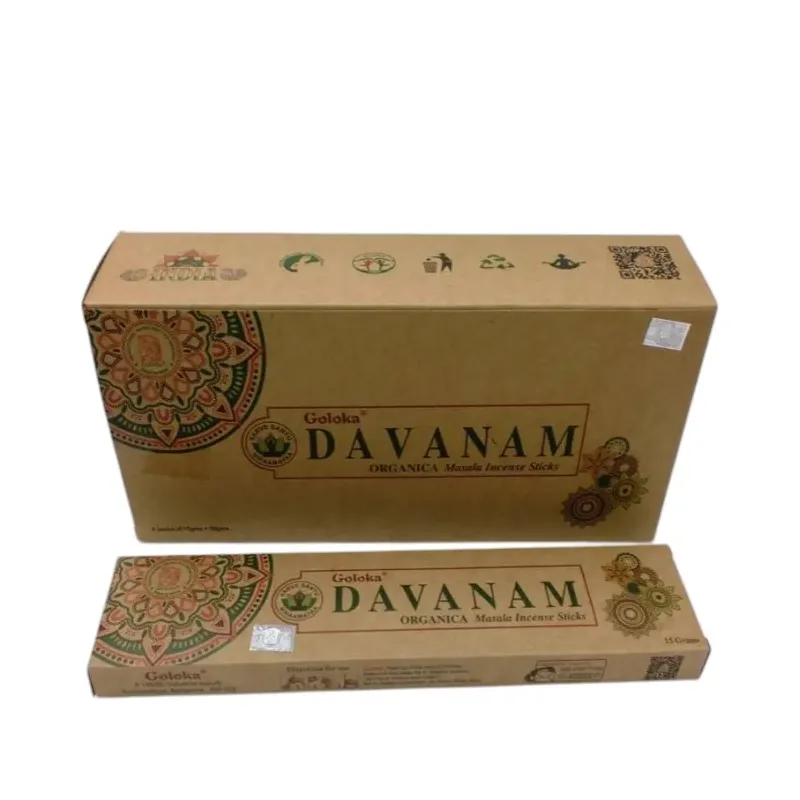 INCIENSO (GOLOKA) DAVANAM Caja 12 uds (SÓLO SE VENDE POR CAJA)