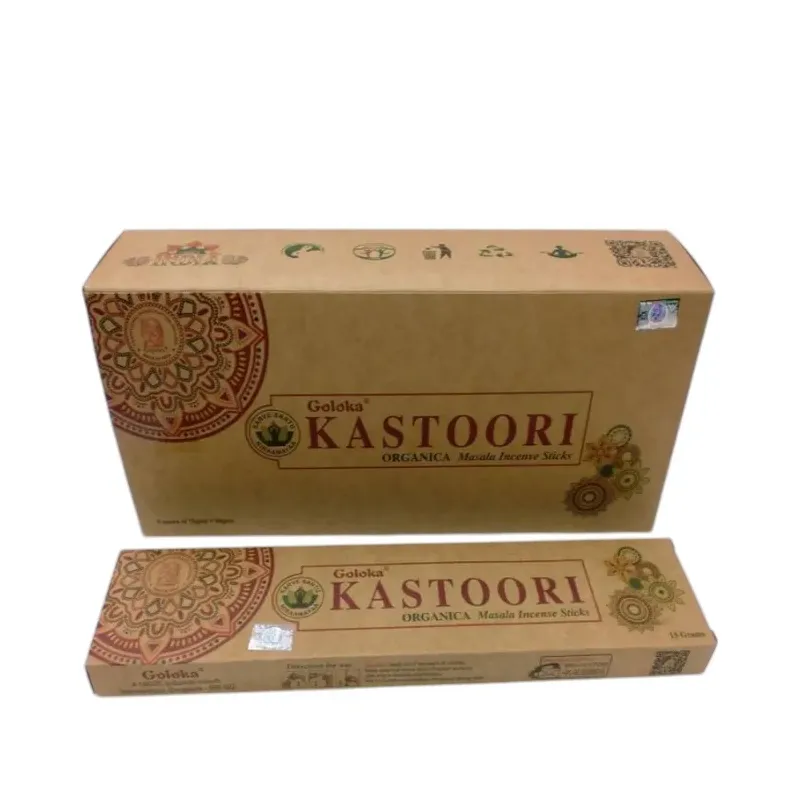 INCIENSO (GOLOKA) KASTOORI Caja 12 uds (SÓLO SE VENDE POR CAJA)