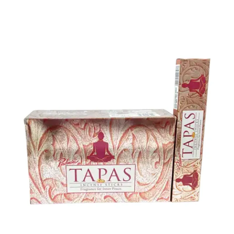 INCIENSO PADMINI TAPAS 15GR Caja 12 unidades. SOLO SE VENDE POR CAJA