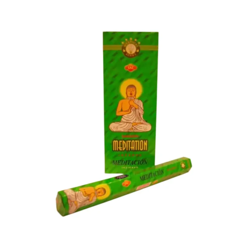 INCIENSO (SAC) MEDITACIÓN CAJA 6U Caja 6 unidades. SOLO SE VENDE POR CAJA