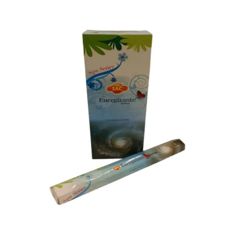 INCIENSO (SAC) SPA ENERGIZANTE CAJA 6U Caja 6 unidades. SOLO SE VENDE POR CAJA