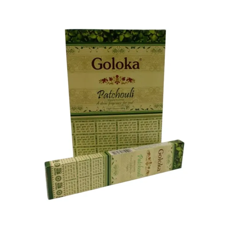 INCIENSO (GOLOKA) PATCHOULI Caja 12 uds (SÓLO SE VENDE POR CAJA)