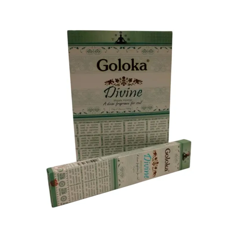INCIENSO (GOLOKA) PREMIUM DIVINE Caja 12 uds (SÓLO SE VENDE POR CAJA)