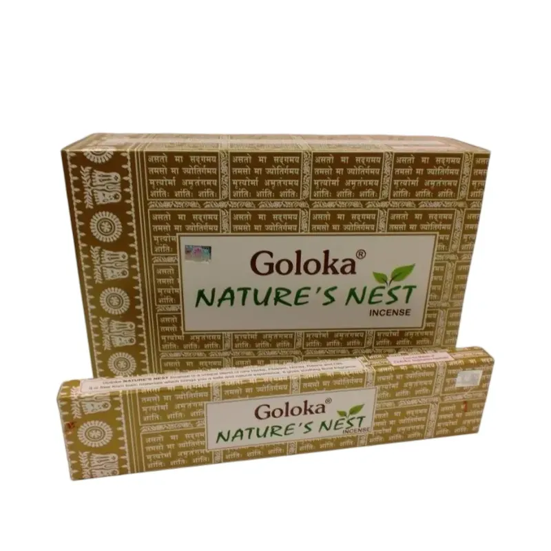 INCIENSO (GOLOKA) NATURE'S NEST Caja 12 uds (SÓLO SE VENDE POR CAJA)