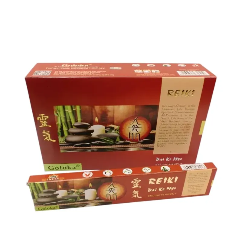 INCIENSO REIKI DAI KO MYO GOLO Caja 12 unidades. SOLO SE VENDE POR CAJA