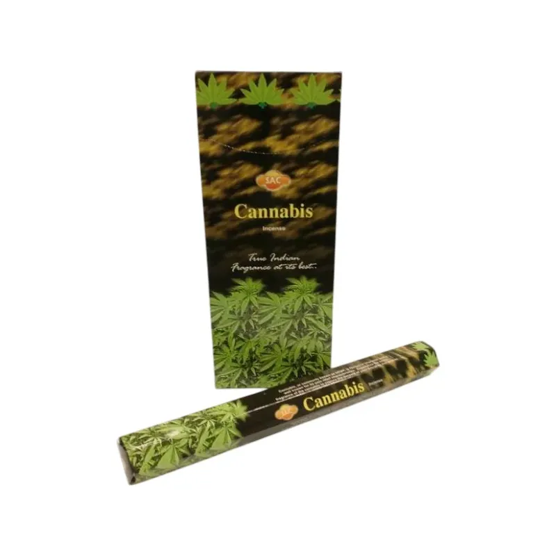 INCIENSO (SAC) CANNABIS CAJA 6U Caja 6 unidades. SOLO SE VENDE POR CAJA