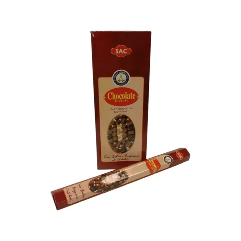 INCIENSO (SAC) CHOCOLATE Caja 6 uds (SÓLO SE VENDE POR CAJA)