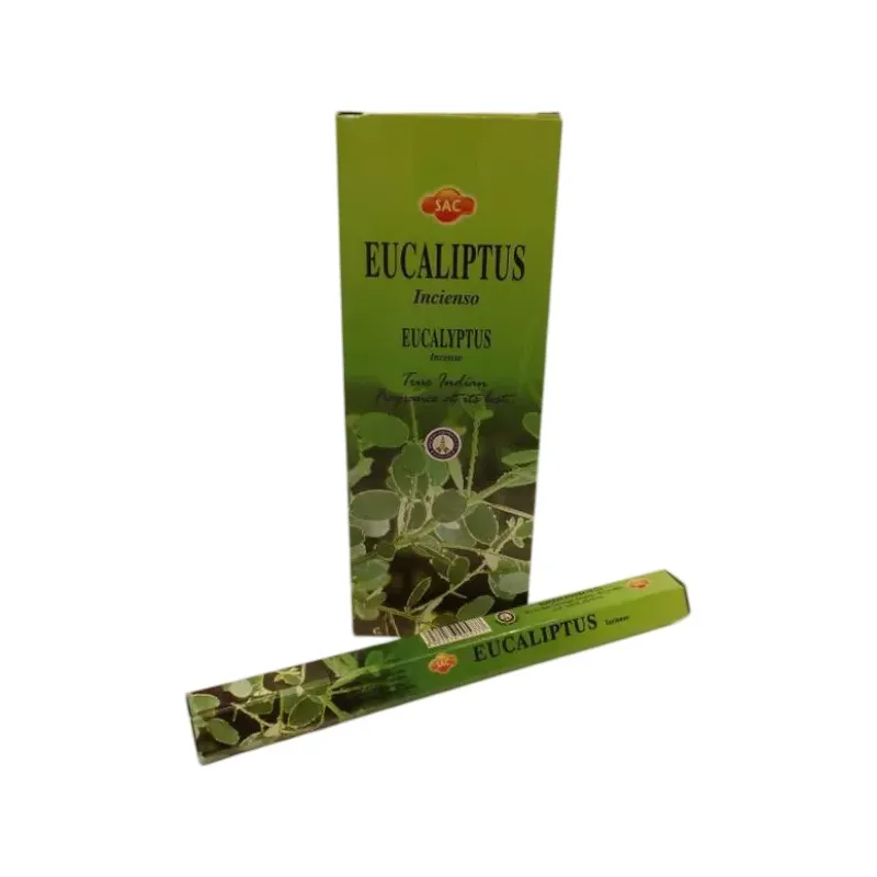 INCIENSO (SAC) EUCALYPTUS CAJA 6U Caja 6 unidades. SOLO SE VENDE POR CAJA