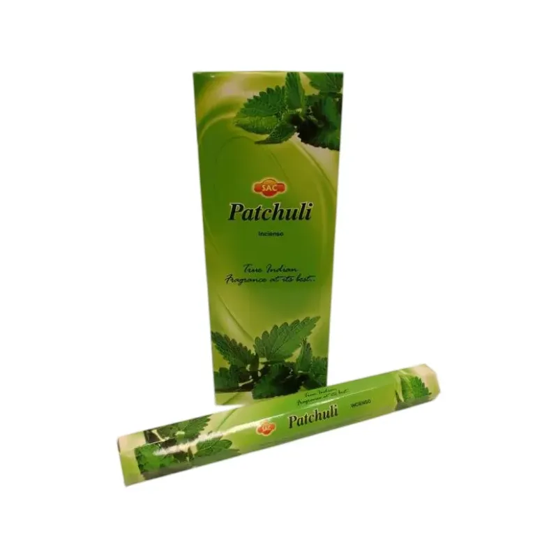 INCIENSO (SAC) PATCHOULI Caja 6 uds (SÓLO SE VENDE POR CAJA)