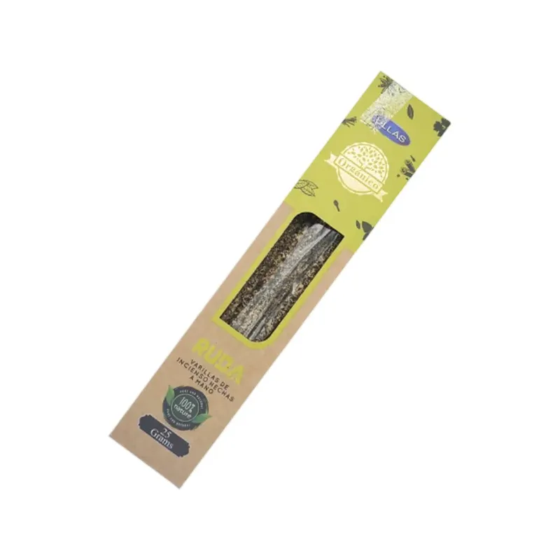 INCIENSO (ULLAS) ORGANIC RUDA 25GR Caja 12 uds (SÓLO SE VENDE POR CAJA)