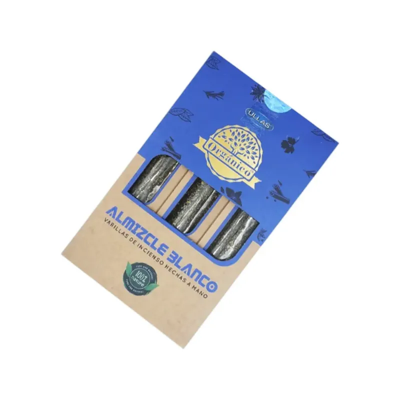 INCIENSO (ULLAS) ORGANIC WHITE MUSK 25G CAJA 6U Caja 12 unidades. SOLO SE VENDE POR CAJA
