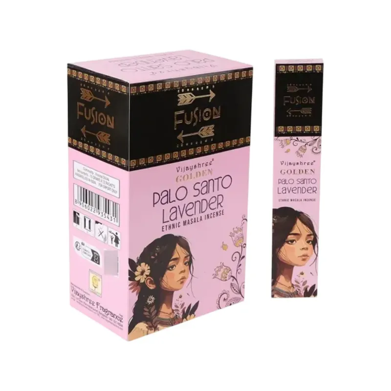 INCIENSO (GOLDEN NAG) FUSIÓN PALO SANTO LAVANDA Caja 12 uds (SÓLO SE VENDE POR CAJA)