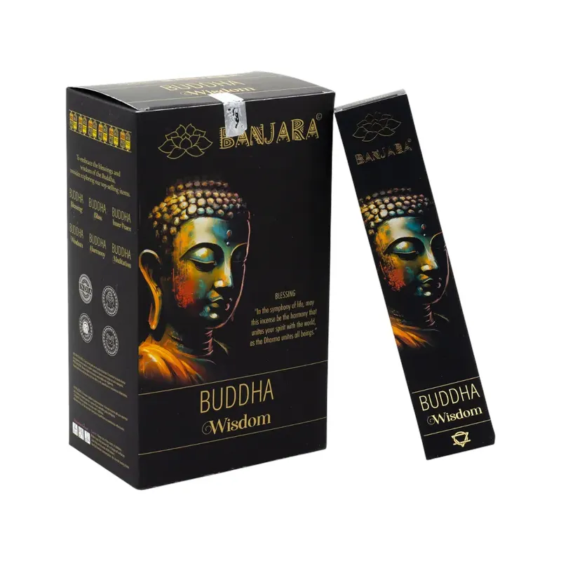 INCIENSOS (BUDDHA) WISDOM Caja 12 uds (SÓLO SE VENDE POR CAJA)