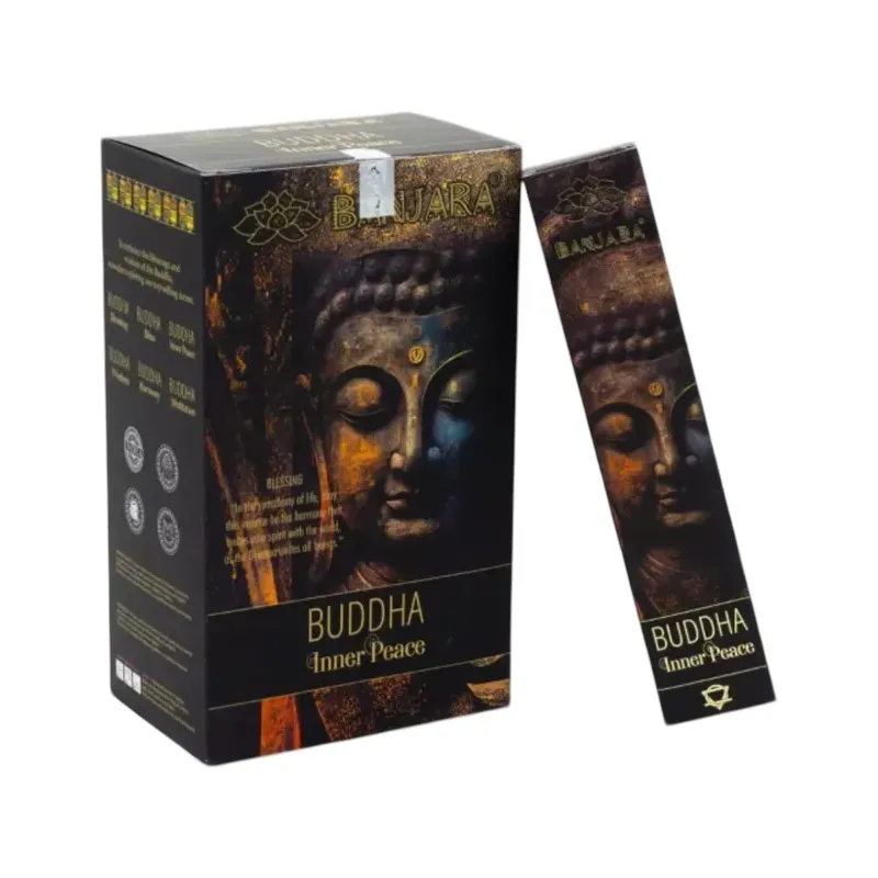 INCIENSOS (BUDDHA) INNER PEACE Caja 12 uds (SÓLO SE VENDE POR CAJA)