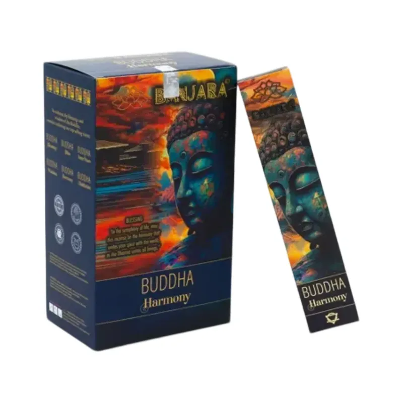 INCIENSOS (BUDDHA) HARMONY Caja 12 uds (SÓLO SE VENDE POR CAJA)