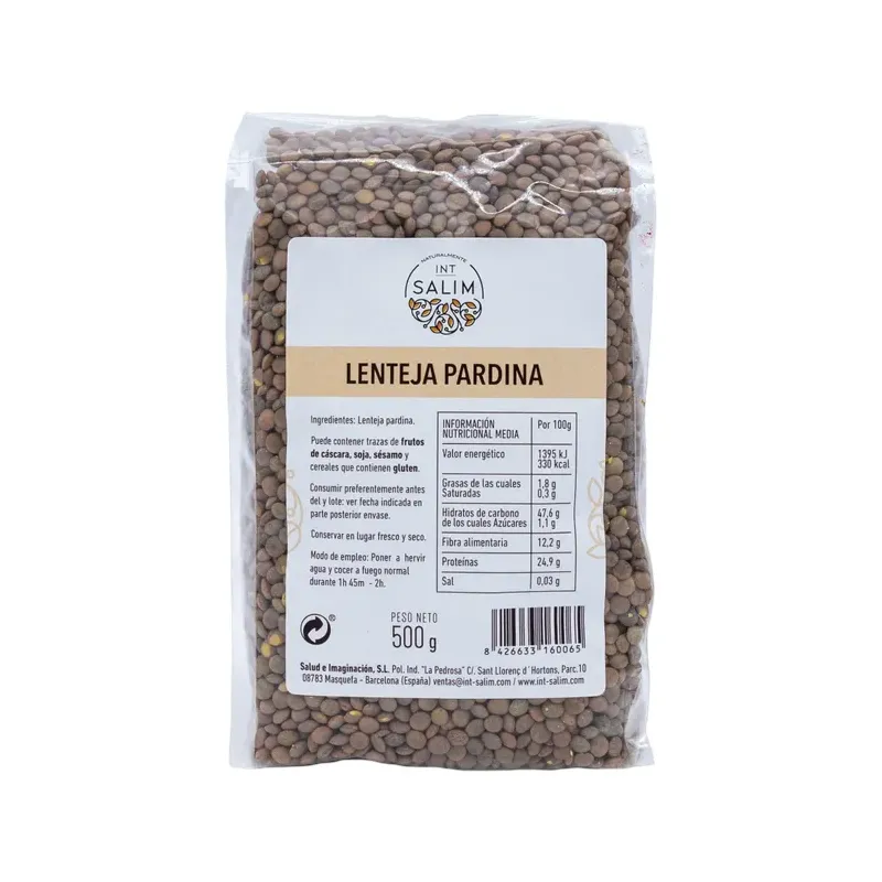 LENTEJA PARDINA 500 G