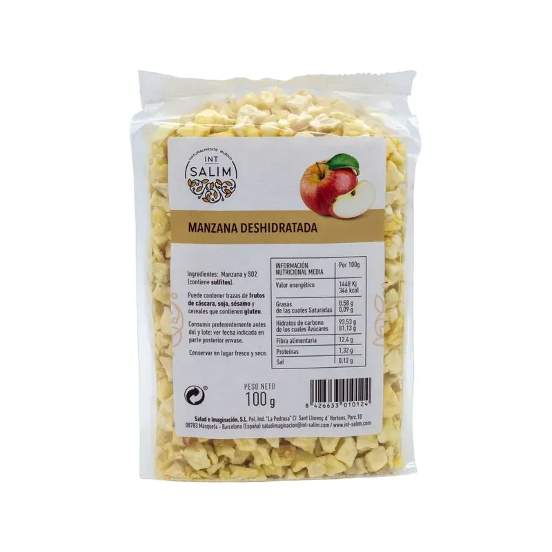 MANZANA DESHIDRATADA 100 G