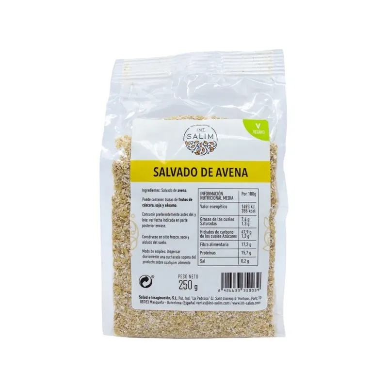 SALVADO INTEGRAL DE AVENA 250 G