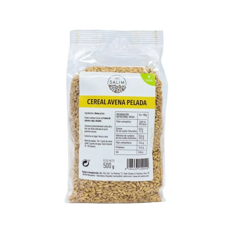 CEREAL AVENA PELADA 500 G