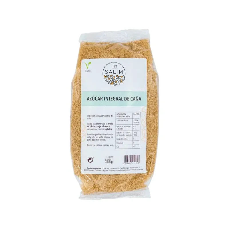 AZUCAR INTEGRAL DE CAÑA 500 G
