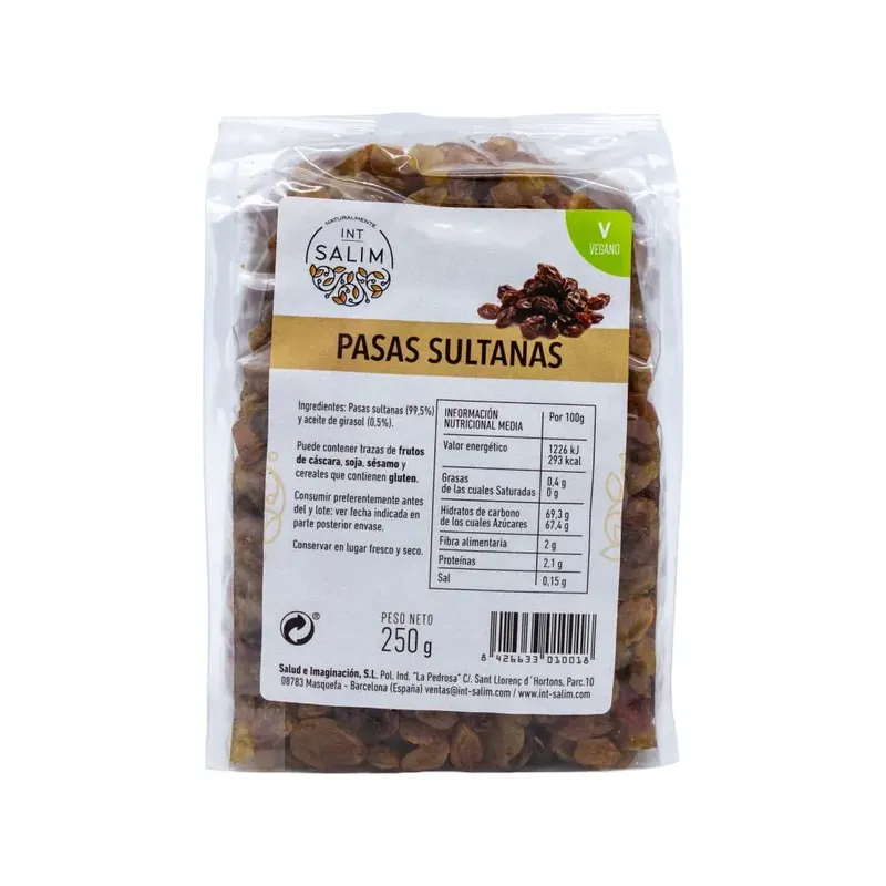 PASAS SULTANAS 250 G