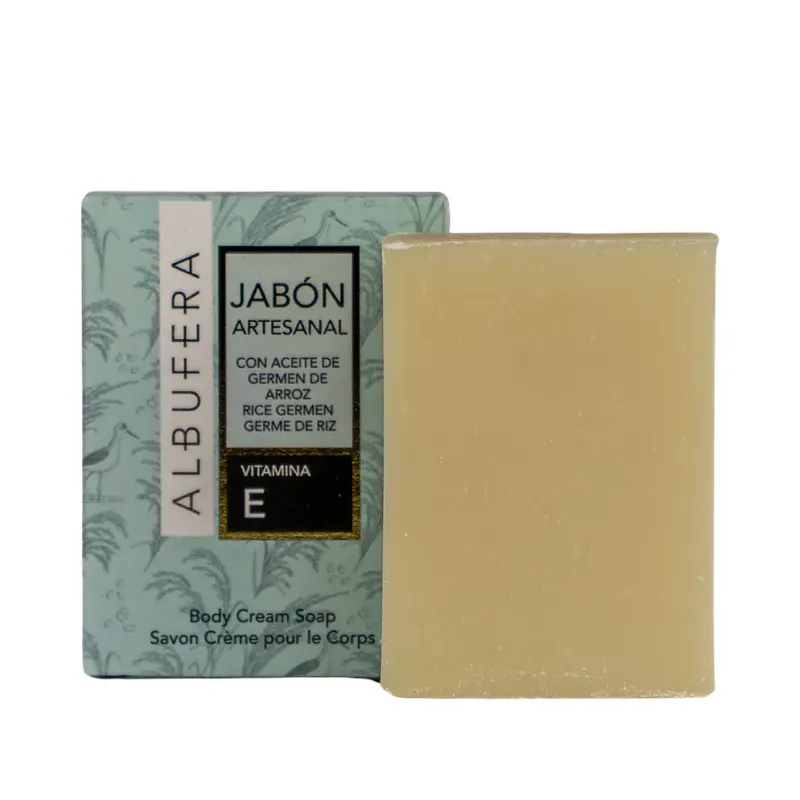 JABON ARTESANAL GERMEN ARROZ LA ALBUFERA