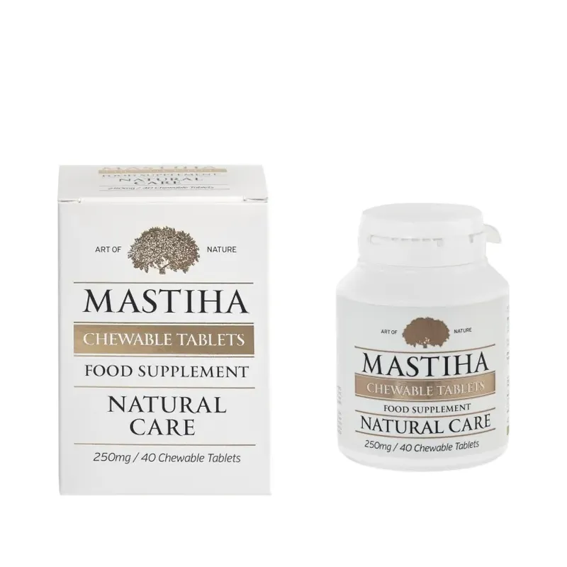 MASTIHA CHEWABLE TABLETS 1G/40 TABL