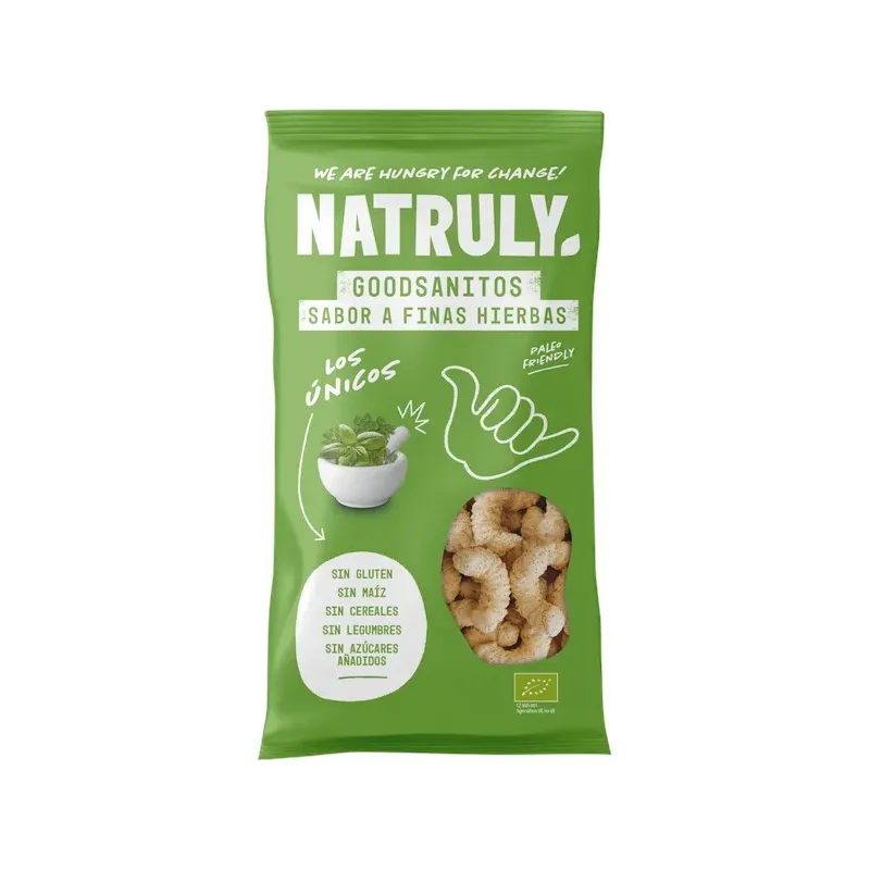 GOODSANITOS SABOR FINAS HIERBAS | BIO 70g