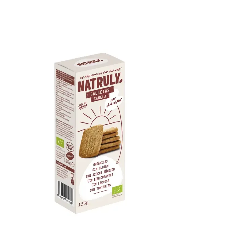 GALLETAS COOKIES SABOR CANELA | BIO 125g
