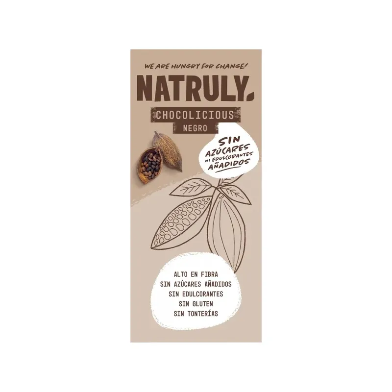 TABLETA DE CHOCOLATE NEGRO Cacao 70%, 85gr