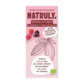 TABLETA DE CHOCOLATE CON FRAMBUESA frambuesa y nibs de cacao 64% BIO 85g