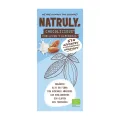 TABLETA DE CHOCOLATE CON LECHE Y AL leche con almendra BIO CACAO 52% 85g
