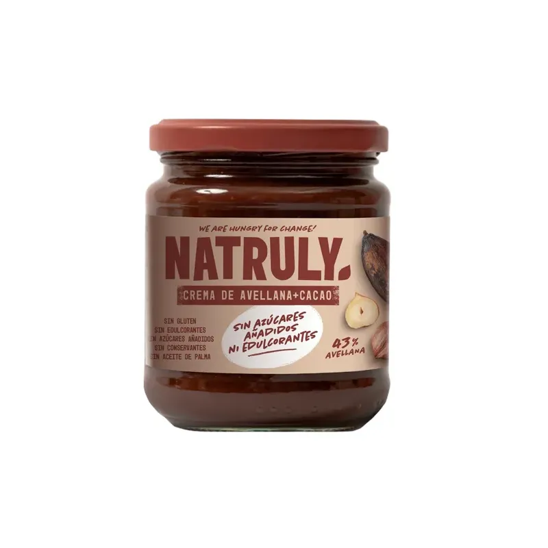 CREMA DE CACAO Y AVELLANAS 285G