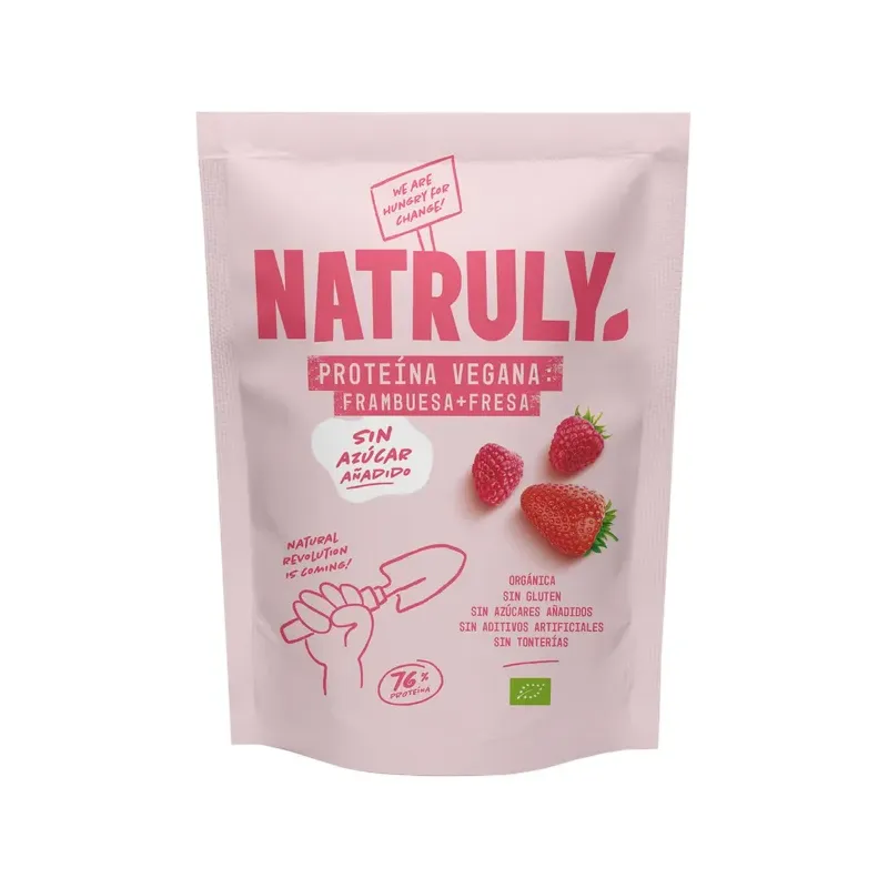 PROTEÍNA VEGANA FRESA | BIO 350G