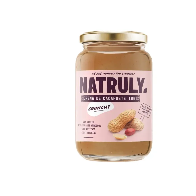 CREMA DE CACAHUETE CRUNCHY 500G