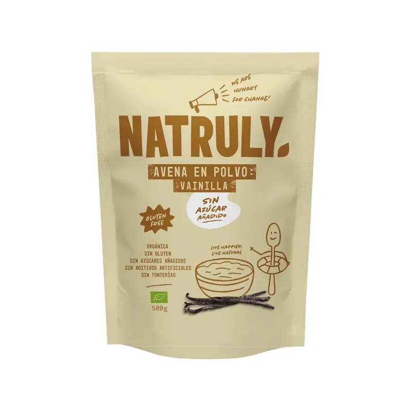 AVENA EN POLVO VAINILLA | BIO 500G