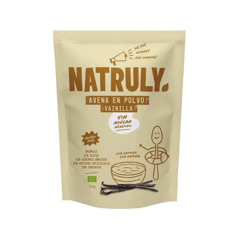 AVENA EN POLVO VAINILLA | BIO 1KG