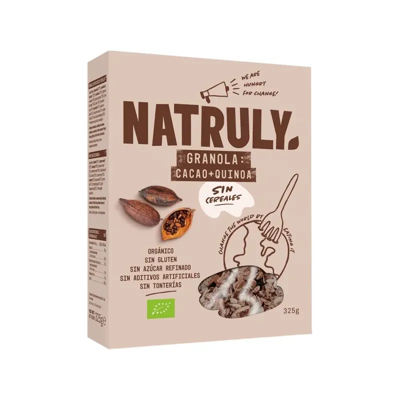 GRANOLA DE CACAO Y QUINOA | BIO 325G