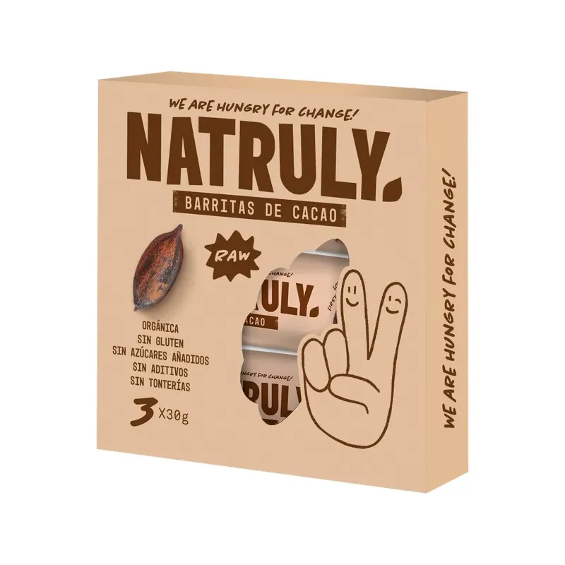 BARRITA RAW DE CACAO | PACK 3X30G |