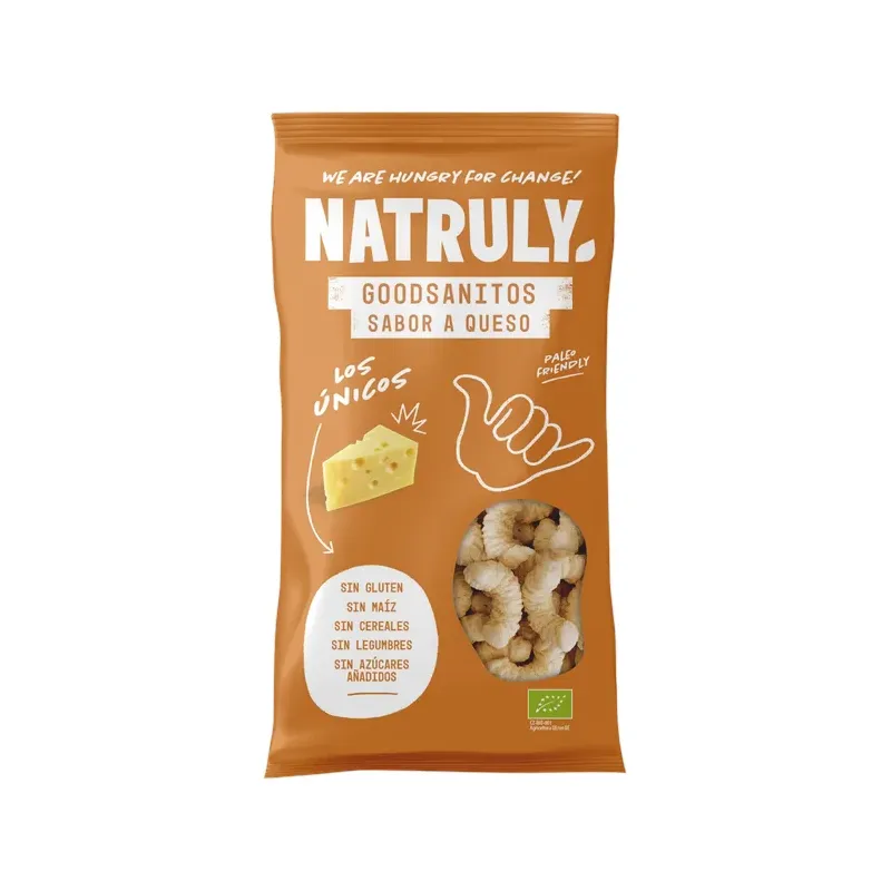GOODSANITOS SABOR QUESO | BIO 70G