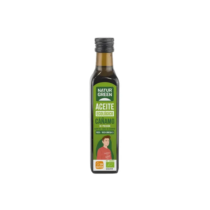 ACEITE DE CÁÑAMO BIO 250 ML