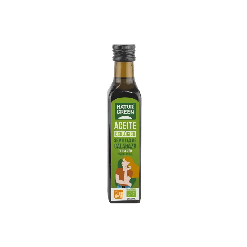ACEITE DE SEMILLA DE CALABAZA BIO 250 ML Botella 250 ml